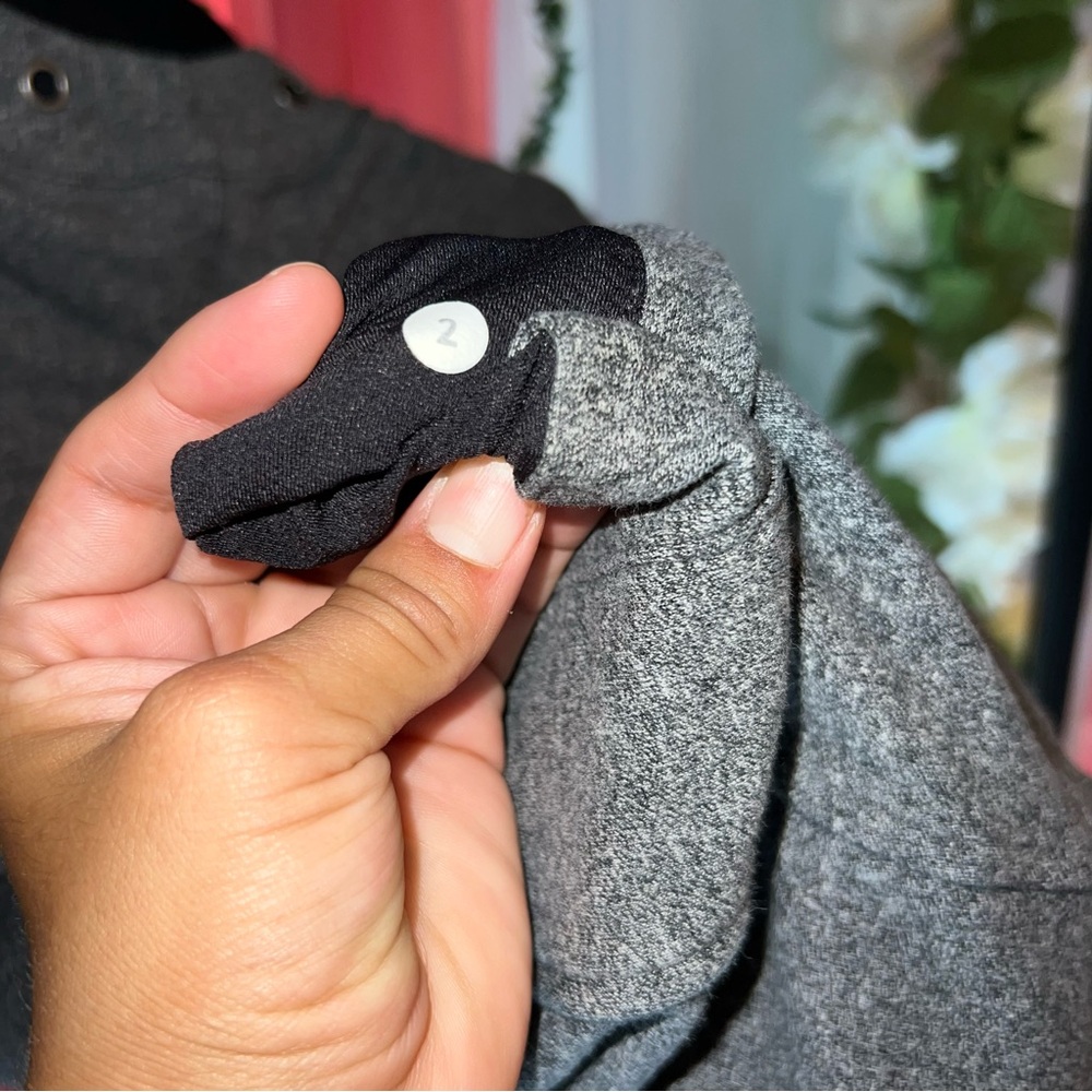 Lululemon Gray Split Pullover Sweater - image 3